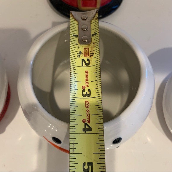 St. Nicholas Square Set of 3 Stackable Christmas Snowman Bowls  (Unused) - Picture 5 of 16